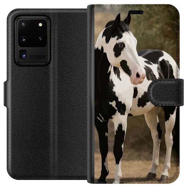 Samsung Galaxy S20 Ultra Plånboksfodral Vacker Häst – eleg