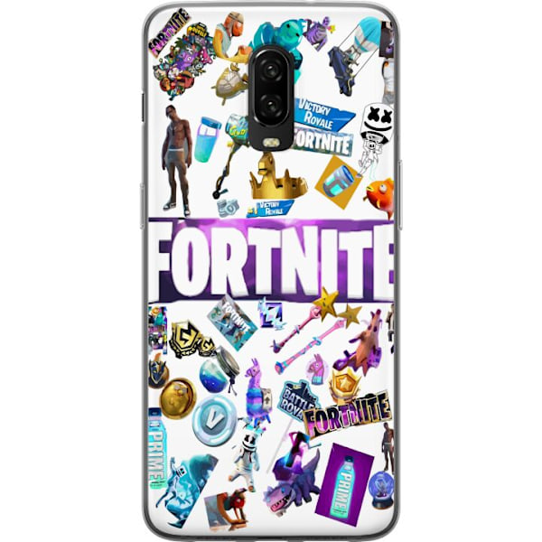 OnePlus 6T Gennemsigtig cover Fortnite