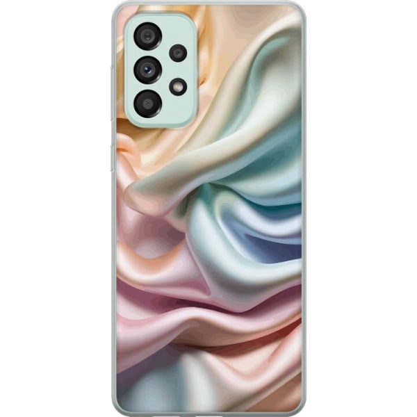 Samsung Galaxy A73 5G Gennemsigtig cover Silke