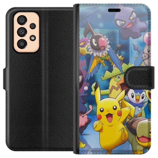 Kompatibelt Plånboksfodral till Samsung Galaxy A33 5G Pokemon