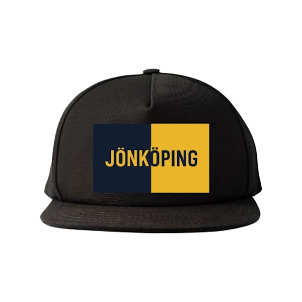 Snapback til Voksen | Justerbar Kasket Jönköping – Hockey sort one size
