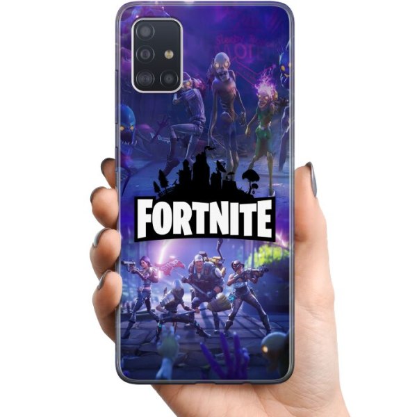 Samsung Galaxy A51 TPU Matkapuhelimen kuori Fortnite