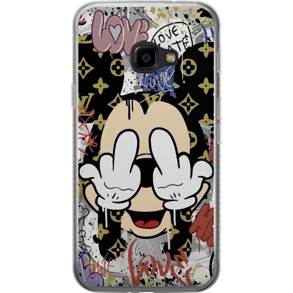 Samsung Galaxy Xcover 4 Gennemsigtig cover Mickey Mouse