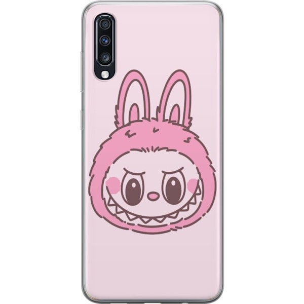 Samsung Galaxy A70 Läpinäkyvä kuori Labubu Eläinradan Bunny-versio
