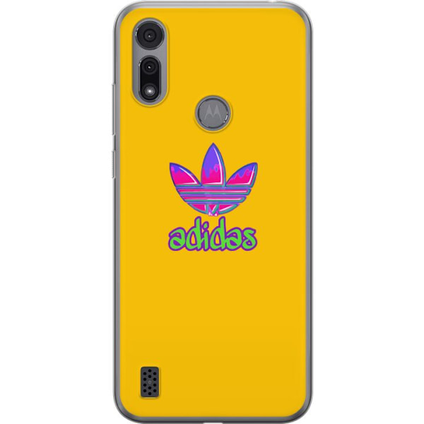 Motorola Moto E6i Gennemsigtig cover Adidas