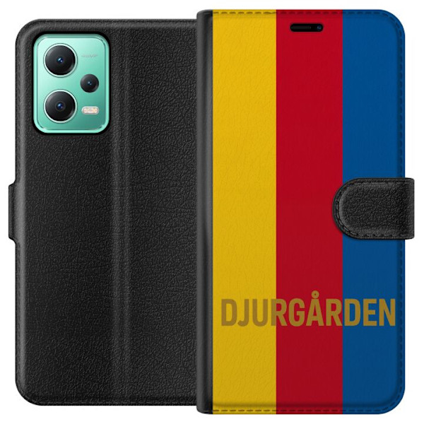 Xiaomi Redmi Note 12 Plånboksfodral Djurgården – fotboll