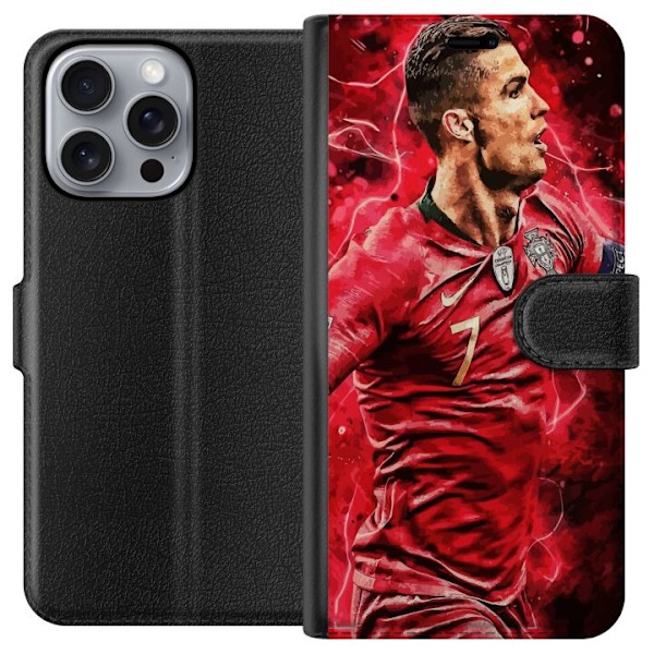 Apple iPhone 16 Pro Max Lommeboketui Cristiano Ronaldo