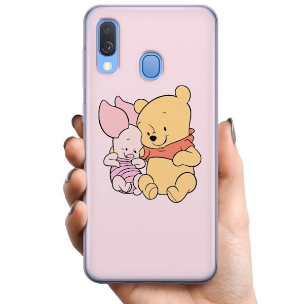 Samsung Galaxy A40 TPU Mobildeksel Winnie Puh