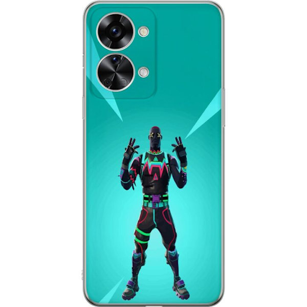 OnePlus Nord 2T Genomskinligt Skal black knight fortnite