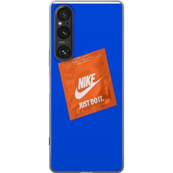 Sony Xperia 1 V Gjennomsiktig deksel Nike