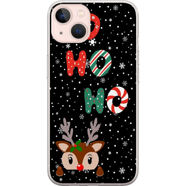 Apple iPhone 13 mini Gennemsigtig cover HO HO HO