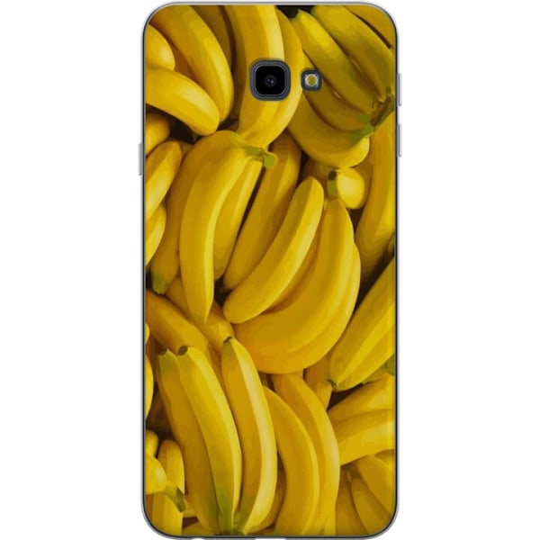 Samsung Galaxy J4+ Genomskinligt Skal Banana Pattern – lekfu
