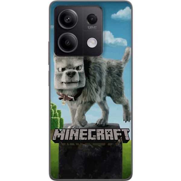 Xiaomi Redmi Note 13 Genomskinligt Skal A Minecraft Movie