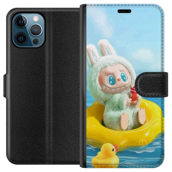Apple iPhone 12 Pro Max Plånboksfodral Labubu Macaron Series