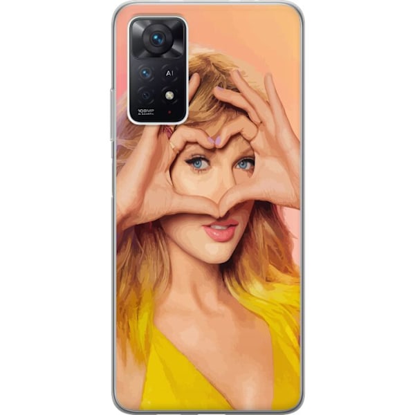 Xiaomi Redmi Note 11 Pro 5G Genomskinligt Skal Taylor Swift