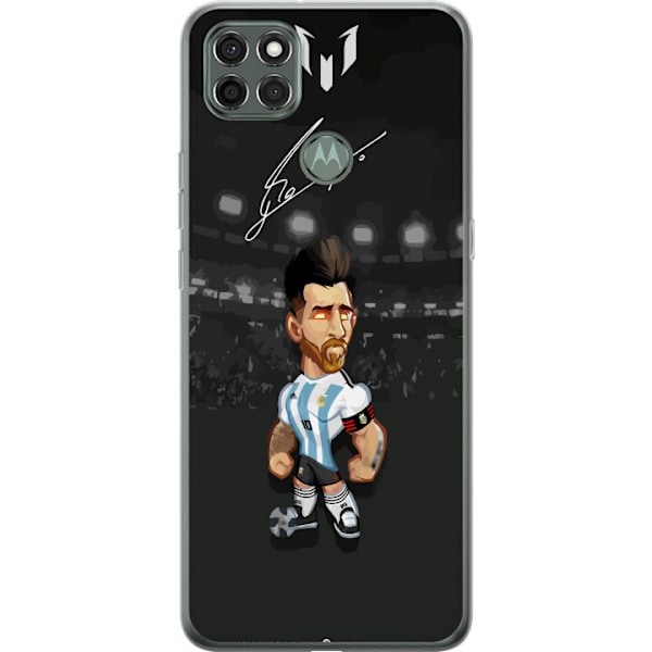 Motorola Moto G9 Power Gjennomsiktig deksel Messi