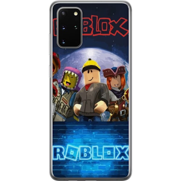 Samsung Galaxy S20+ Läpinäkyvä kuori Roblox