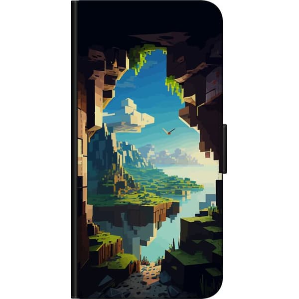 Kompatibelt Lommeboketui til Samsung Galaxy A03s Minecraft