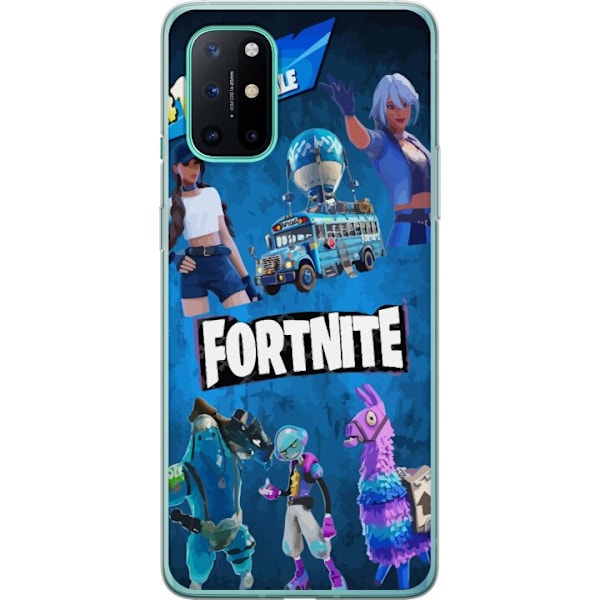 OnePlus 8T Läpinäkyvä kuori Fortnite