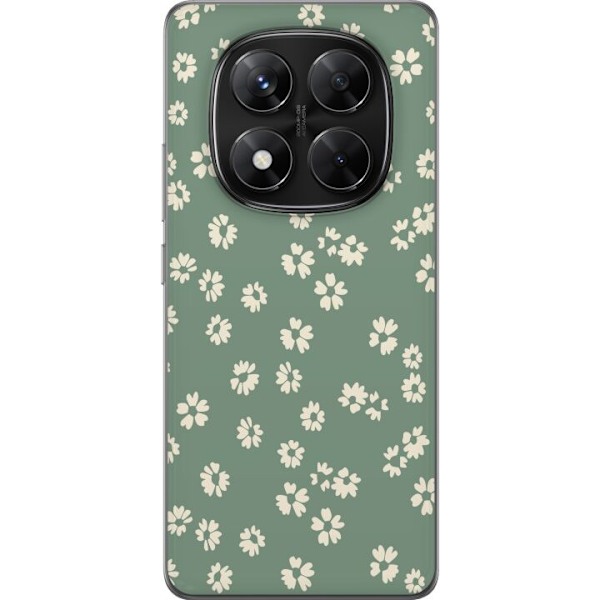 Xiaomi Redmi Note 14 Pro Genomskinligt Skal Blomsterdröm – färgglatt blommönster