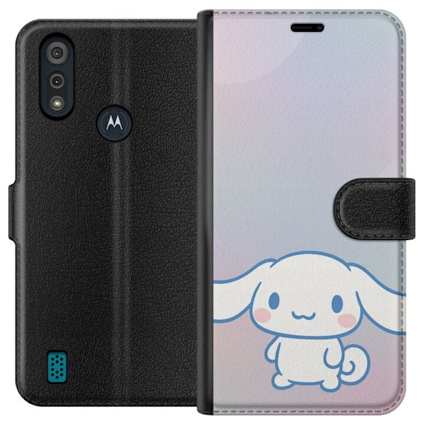 Motorola Moto E6i Tegnebogsetui Kawaii Sanrio Cinnamonroll