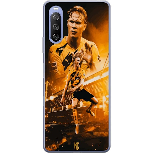 Sony Xperia 10 III Lite Gennemsigtig cover Erling Haaland