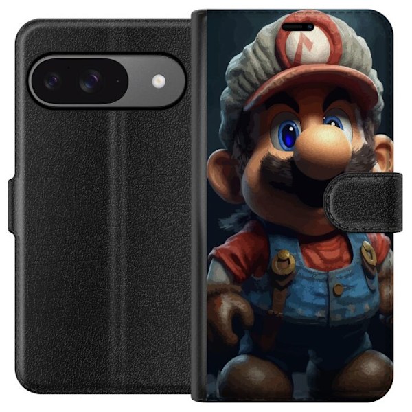 Google Pixel 9 Tegnebogsetui Super Mario