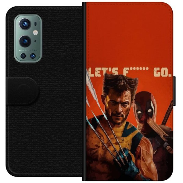 OnePlus 9 Pro Lompakkokotelo Deadpool & Wolverine