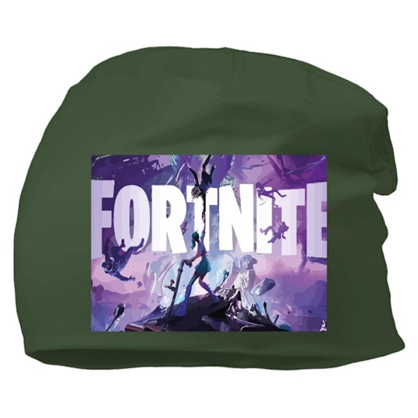 Mössa för Vuxen | Varm Beanie i Mjukt Material Fortnite Mörkgrön one size