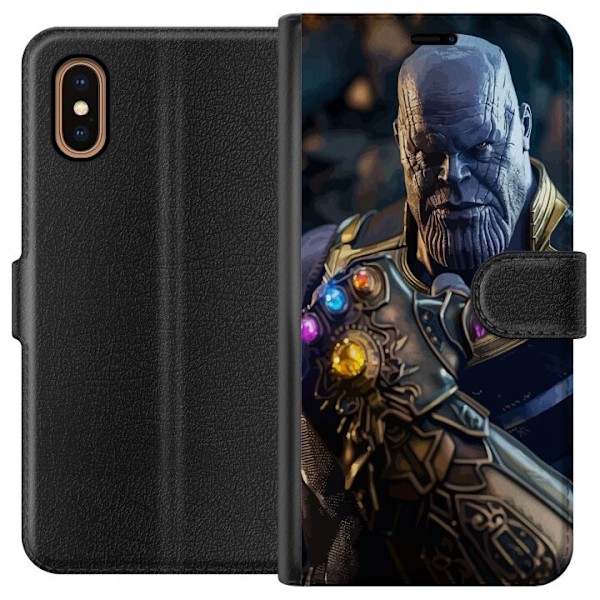 Apple iPhone XS Max Tegnebogsetui Thanos Marvel