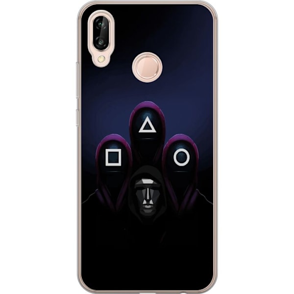 Huawei P20 lite Gjennomsiktig deksel Squid Game 2