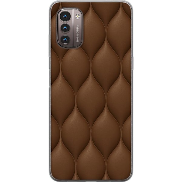 Nokia G21 Genomskinligt Skal Cocoa Scales