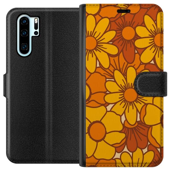 Kompatibelt Lommeboketui til Huawei P30 Pro Sommerflørt