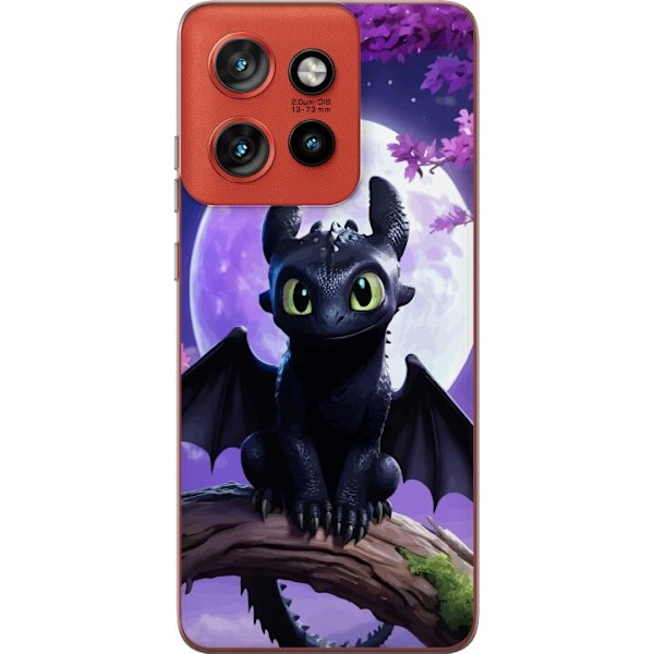 Motorola Edge 50 Neo Genomskinligt Skal Draktränaren How to Train Your Dragon