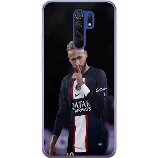 Xiaomi Redmi 9 Läpinäkyvä kuori Neymar