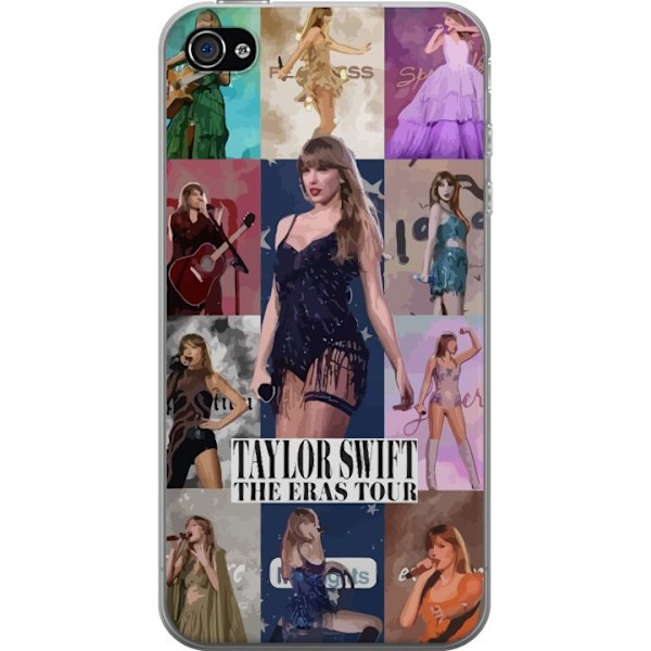 Apple iPhone 4 Genomskinligt Skal Taylor Swift