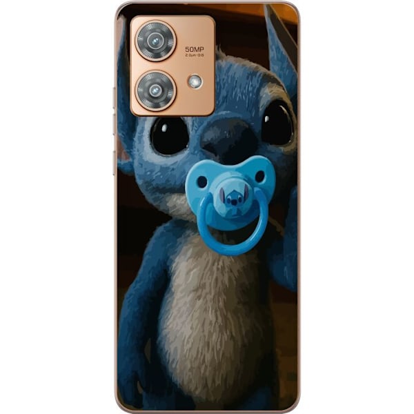 Motorola Edge 40 Neo Läpinäkyvä kuori Stitch & Napp - vauva