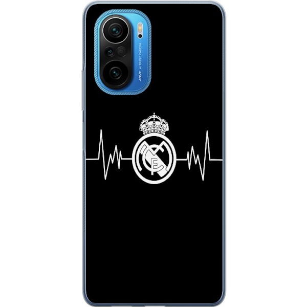 Xiaomi Poco F3 Läpinäkyvä kuori Real Madrid CF