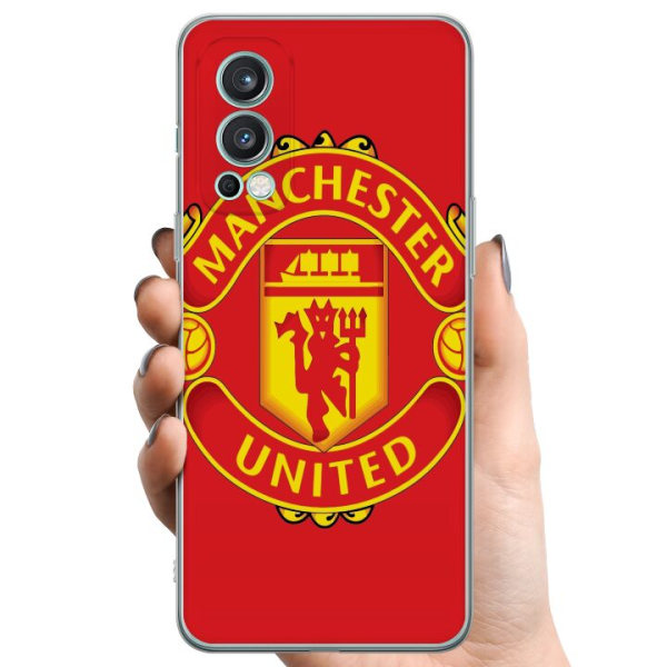 OnePlus Nord 2 5G TPU Mobilcover Manchester United FC