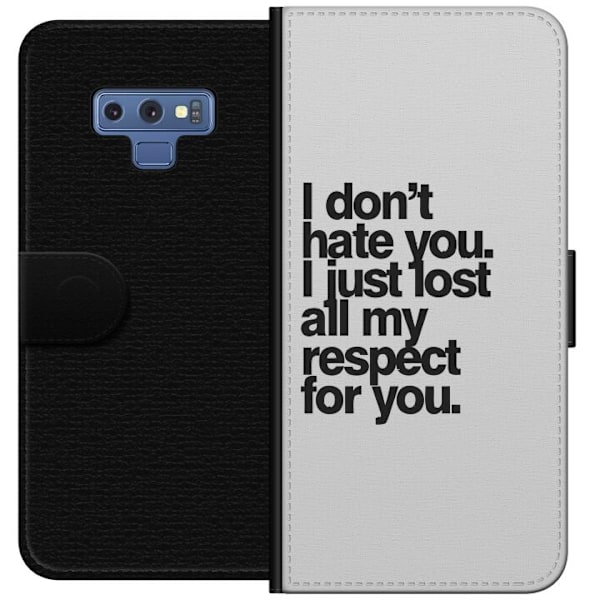 Samsung Galaxy Note9 Plånboksfodral Respect You