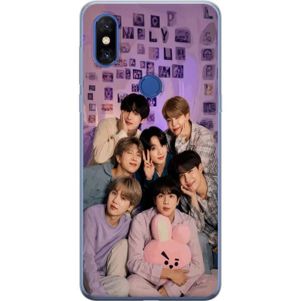 Kompatibelt Mobildeksel til Xiaomi Mi Mix 3 BTS lila