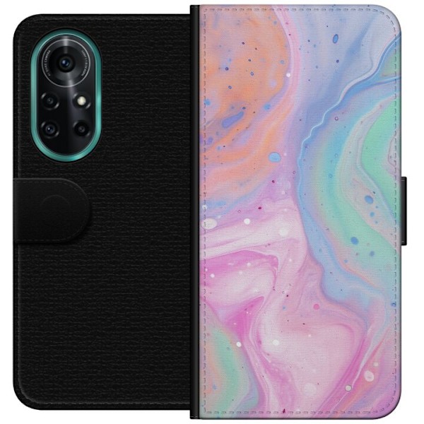 Huawei nova 8 Pro Tegnebogsetui Pastelmarmor