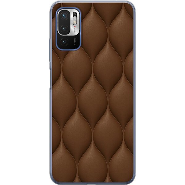 Xiaomi Redmi Note 10 5G Genomskinligt Skal Cocoa Scales
