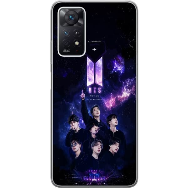 Kompatibelt Mobilskal till Xiaomi Redmi Note 11 Pro BTS lila