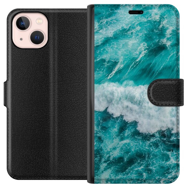 Apple iPhone 13 Tegnebogsetui Hav