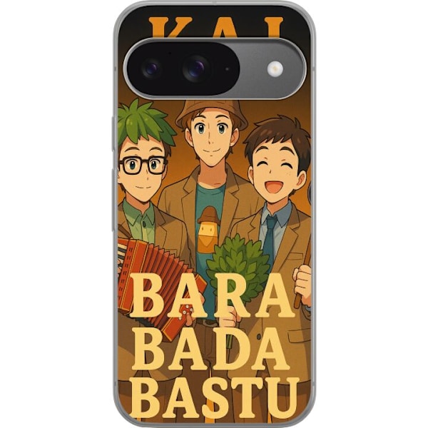 Google Pixel 9 Pro Gennemsigtig cover KAJ Bara kun bader i sau