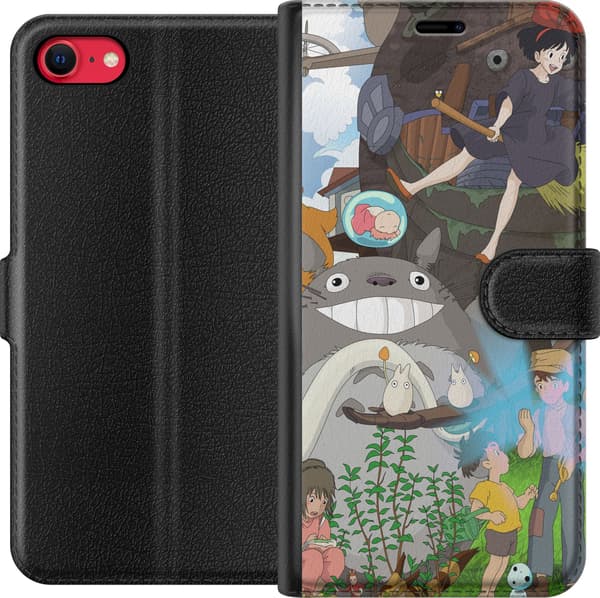 Kompatibelt Lommeboketui til Apple iPhone 8 Studio Ghibli