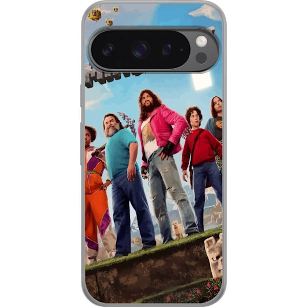 Google Pixel 9 Pro XL Genomskinligt Skal A Minecraft Movie