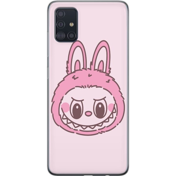 Samsung Galaxy A51 Läpinäkyvä kuori Labubu Eläinradan Bunn