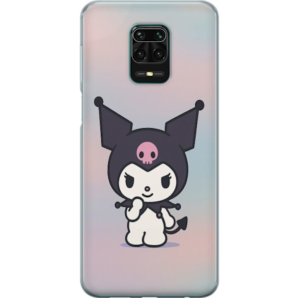 Xiaomi Redmi Note 9 Pro Läpinäkyvä kuori Kawaii Sanrio Kuro